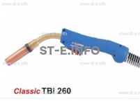 Горелка для полуавтоматической сварки TBi 260-blue-ESG, длина 5 метров - st-e.info - Великий Новгород