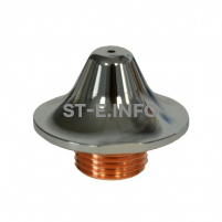 Сопло двойное хромированное 1,4 мм арт. 1572361-1.4 - st-e.info - Великий Новгород