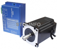 Шаговые двигатели с контроллером управления NEMA 34 - 86HSE4N-BC38 - st-e.info - Великий Новгород