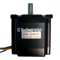 Двухфазный шаговый двигатель 57HS56-1504А08-D21 вал 8,00 мм - st-e.info - Великий Новгород