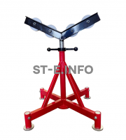 Роликовая опора для труб ST-V1 - st-e.info - Великий Новгород