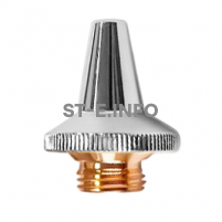 Сопло двойное хромированное 3D д.0,8 мм арт.120GJT0208  - st-e.info - Великий Новгород