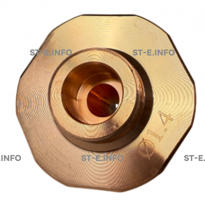 Сопло шестигранное для лазерной резки д.4,0 мм арт. BD32-15-40-S - st-e.info - Великий Новгород