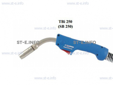 Горелка для полуавтоматической сварки TBi 250-blue-ESG, длина 3 метра - st-e.info - Великий Новгород