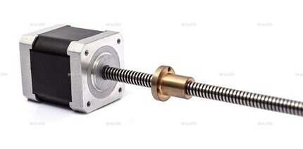 Шаговый двигатель 42HSL48-1204JA08-E150 (Tr8*8) - st-e.info - Великий Новгород