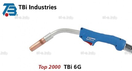 Горелка для полуавтоматической сварки TBi 6G, длина 5 метров - st-e.info - Великий Новгород