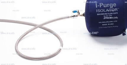 Односторонняя заглушка с трубкой и клапаном ISO 4" (102 mm)  - st-e.info - Великий Новгород