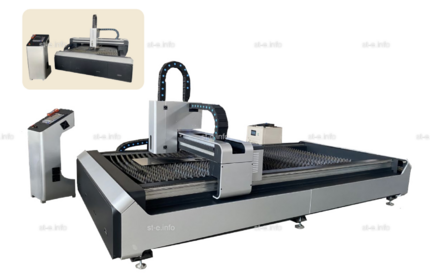Лазерный станок для резки металла KING 3000*1500 мм 3kWt Raycus - st-e.info - Великий Новгород