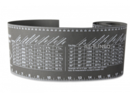 Лента для разметки труб 128mm*2740mm - st-e.info - Великий Новгород
